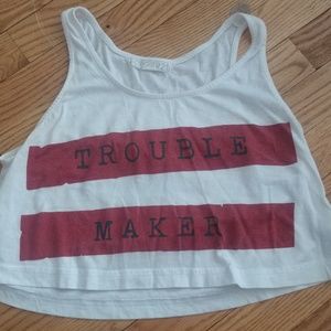 Cropped tank top